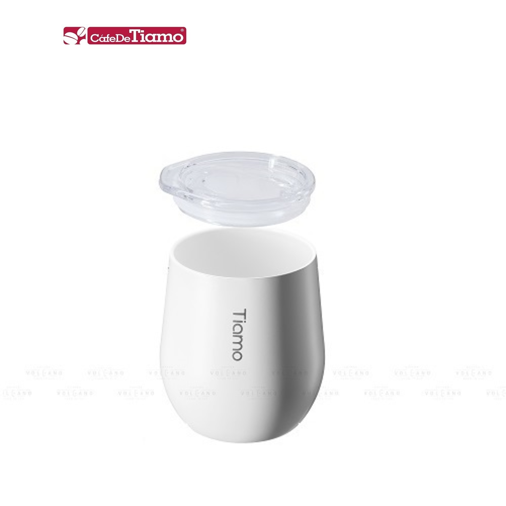 Ly cà phê trà inox phủ sứ chân không Tiamo 200ml