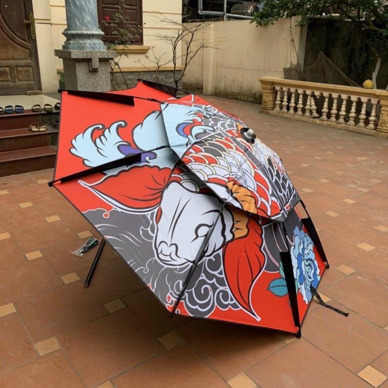 Ô câu cá 2 tầng 2m4 con cá chép cao cấp