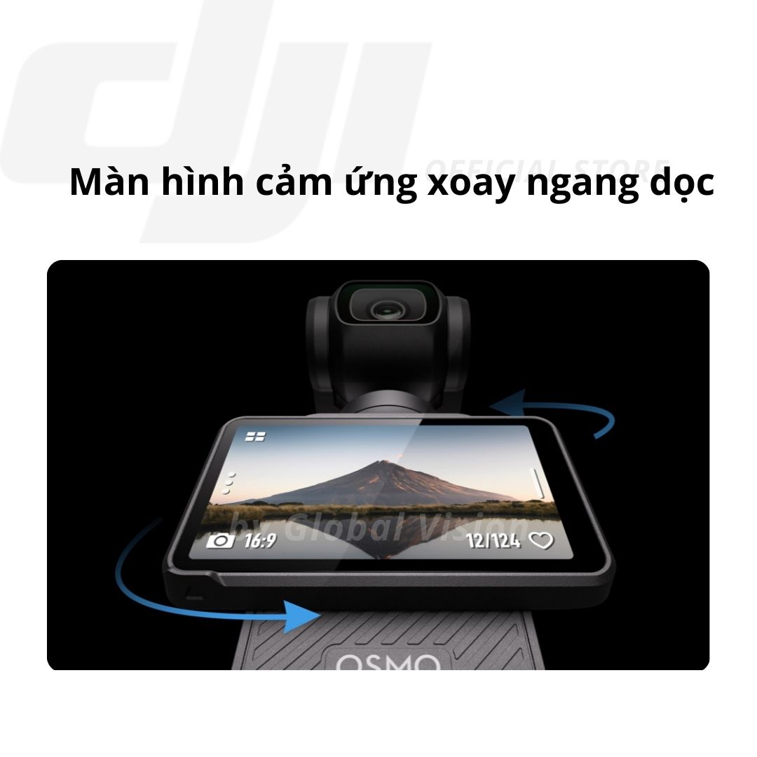 Camera gimbal DJI Pocket 3 bỏ túi nhỏ gọn, quay video vlog sắc nét 4K 120fps (DJI OP 3) kèm thẻ nhớ - Hàng chính hãng