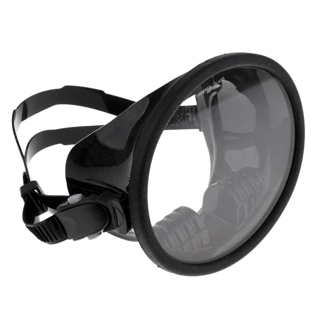 Adult Scuba Free Diving Full Face Mask Anti-Fog Snorkeling Swimming Goggles