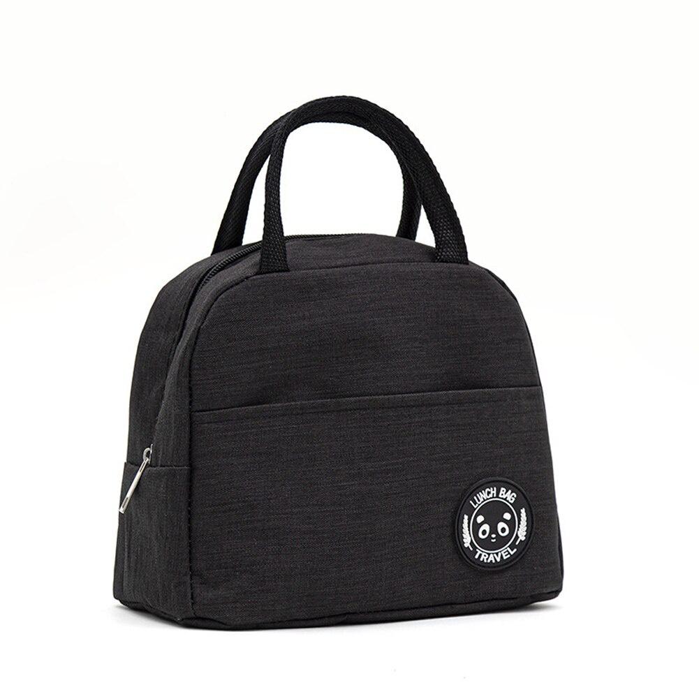 AA Lunch Bag, Portable Multifunctional Large Capacity Thermal Bag Insulated Bag Lunch Box, Gray