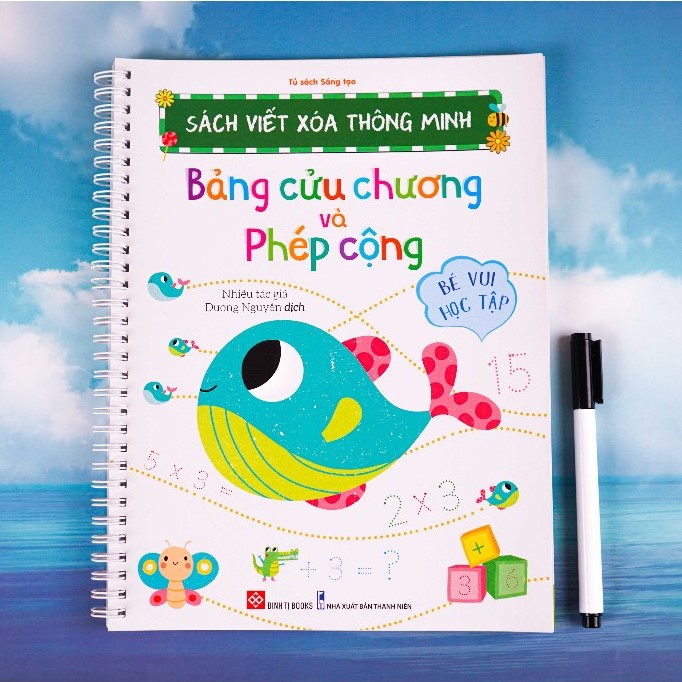 Sách - Viết xóa thông minh cho bé từ 4-7 tuổi - Đinh Tị Books