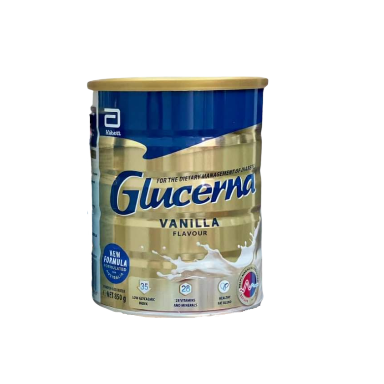 Sữa bột Abbott Glucerna Vanilla dành cho người đái tháo đường và tiền đái tháo đường (850g) - Nhập khẩu Australia