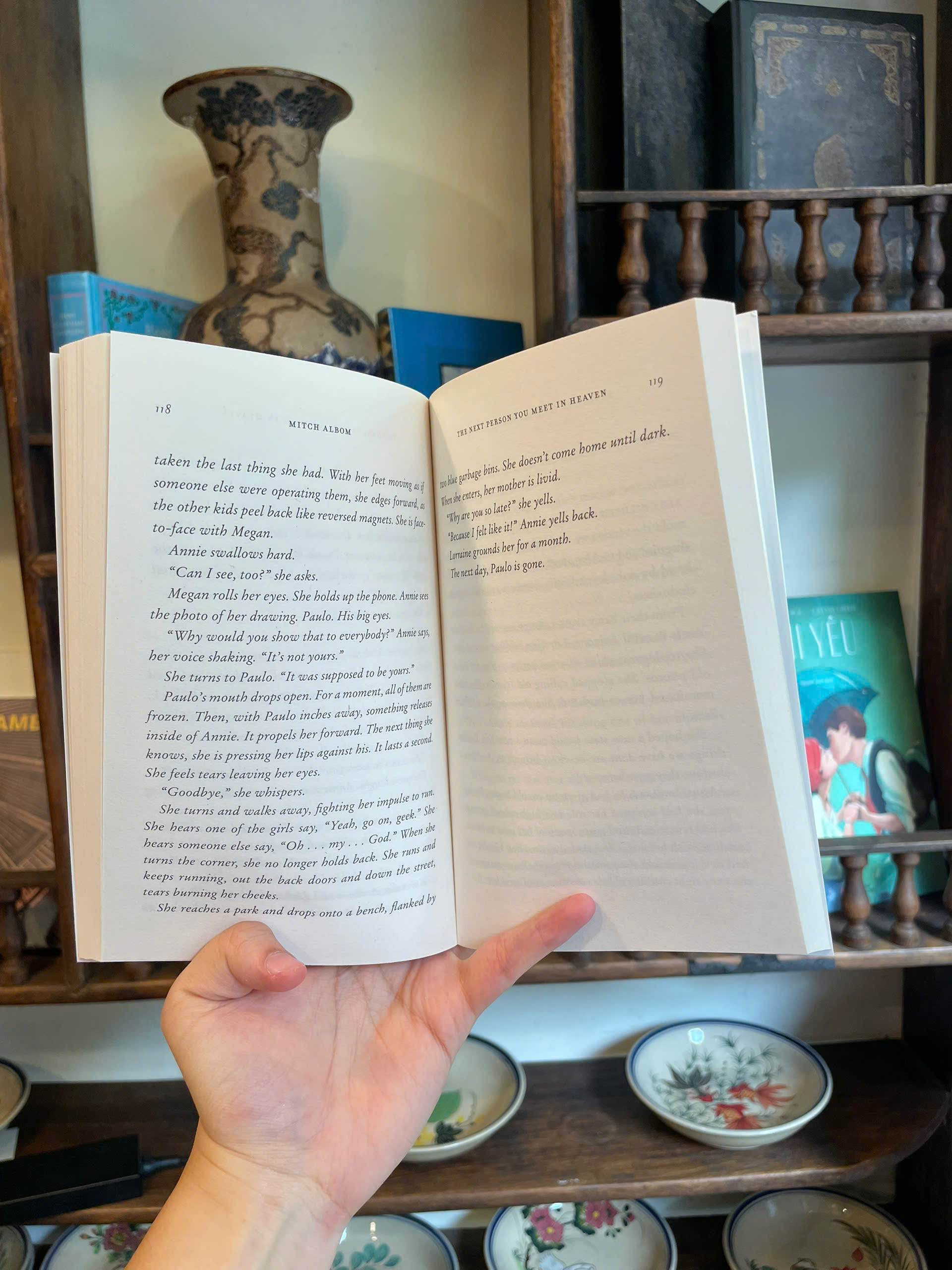 Sách - The Next Person You Meet In Heaven by Mitch Albom/ Tiểu thuyết tiếng Anh/ Fiction/ English