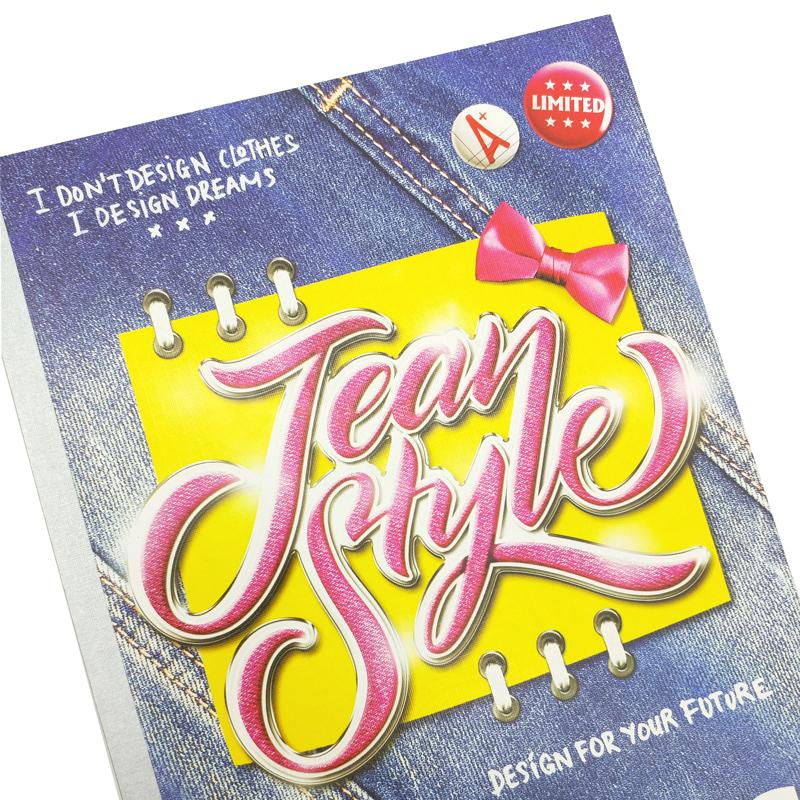 Tập Jean Style B5 Kẻ Ngang 120 Trang ĐL 70g/m2 - Campus NB-BJEA120 (Mẫu Màu Giao Ngẫu Nhiên)