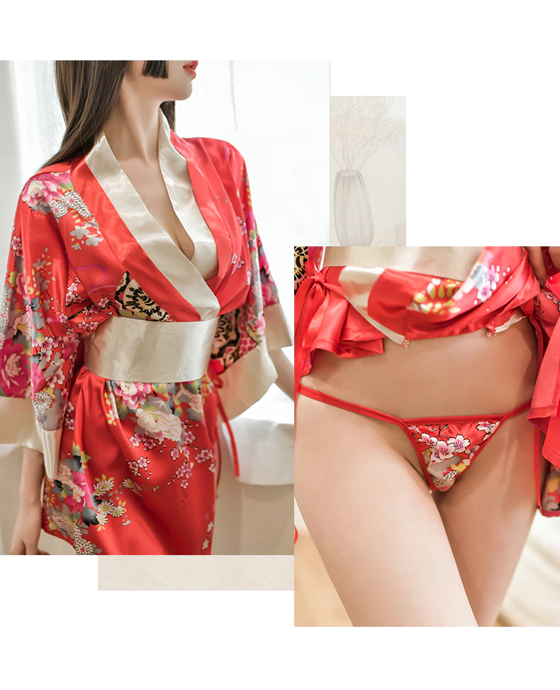 Cosplay kimono Nhật Bản sexy đồ ngủ freesize