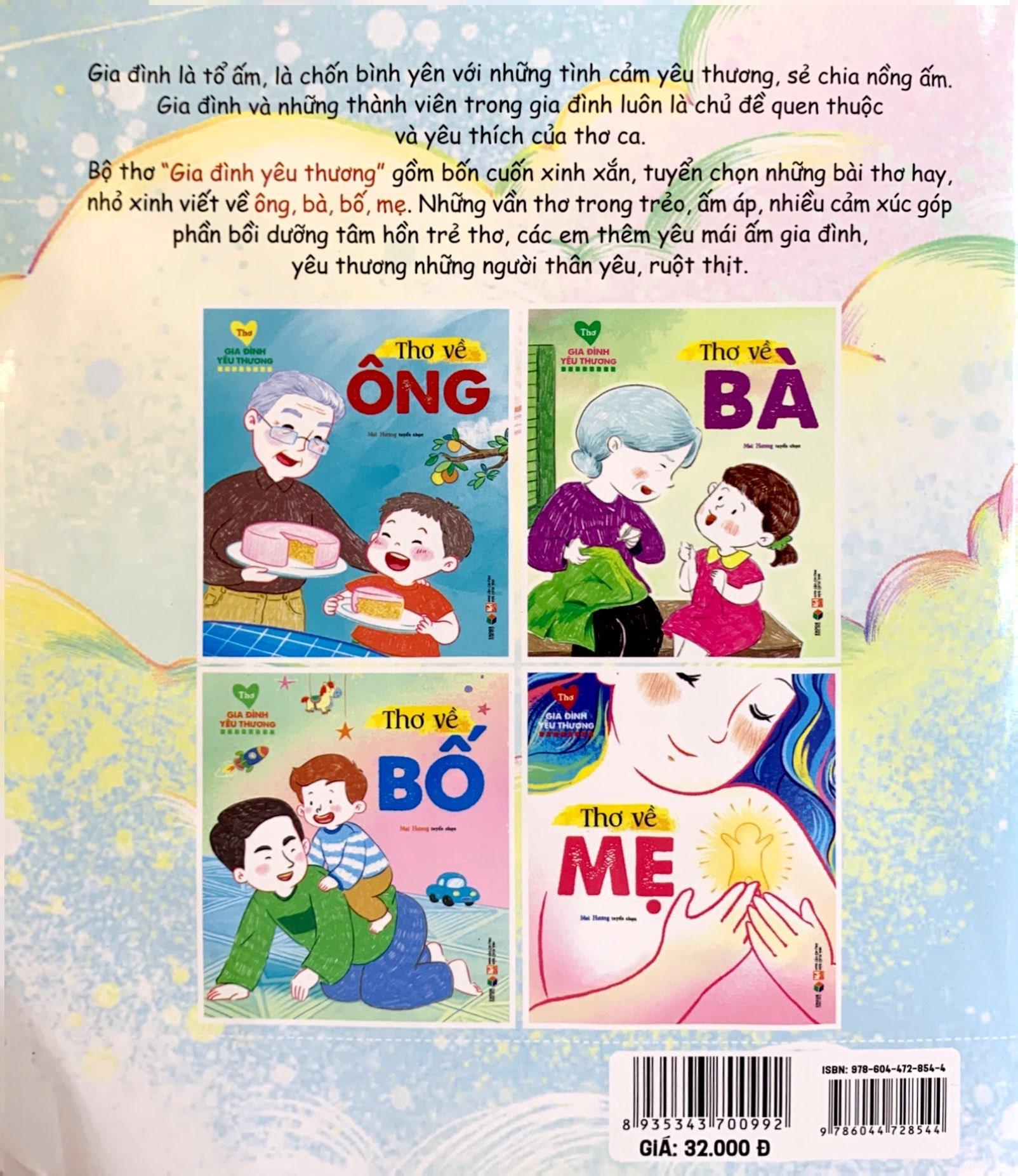 Thơ Gia Đình Yêu Thương - Thơ Về Mẹ