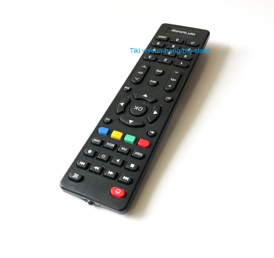 Remote Điều Khiển Dành Cho VNPT Technology Đầu Thu TV Truyền Hình Kỹ Thuật Số DVB T2