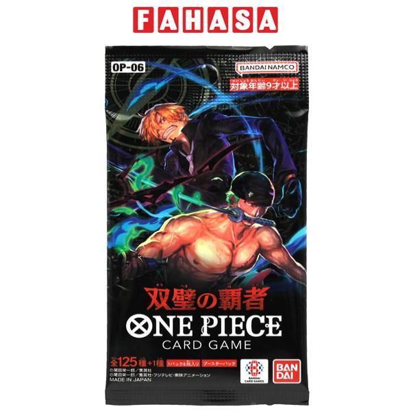 Card Game: Thẻ Bài One Piece - Bộ Mở Rộng - Wings Of Captain - Bandai OP-06 (6 Card Ngẫu Nhiên/Túi)
