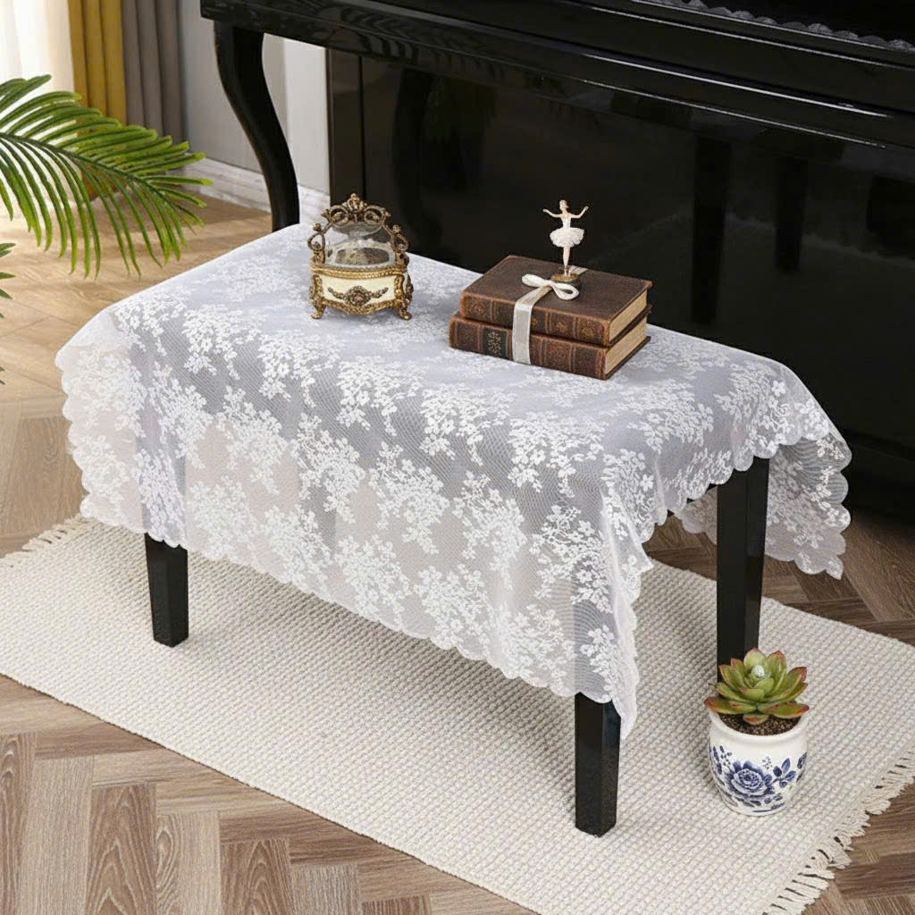 Khăn phủ đàn piano cơ đàn piano điện tử 88 phím cổ điển sang trọng trang trí noel giáng sinh Tết năm mới sinh nhật - Hàng chính hãng