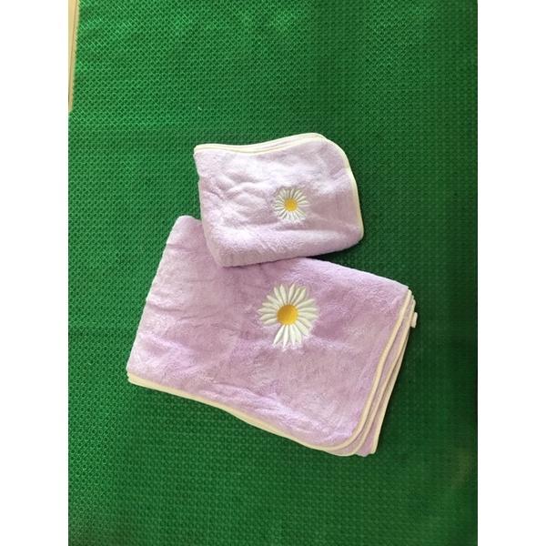 Set khăn hoa cúc