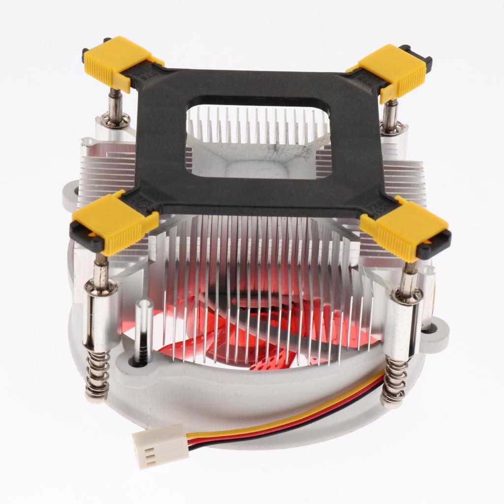 12V PC Cooled Fan 12cm CPU Cooler Heatsink for LGA 775 1151/1155/1155/1156