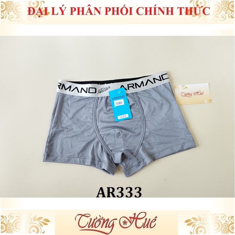 Quần lót đùi nam Armand AR333 lỗ thông hơi, lưng bảng to