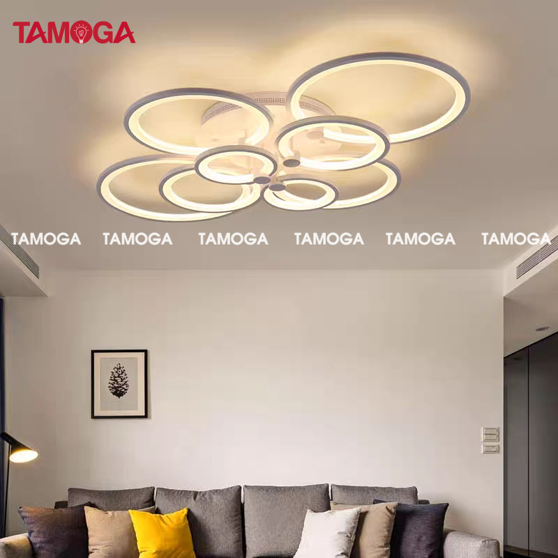 Đèn ốp trần nhiều vòng TAMOGA ALABI 106