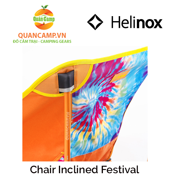 Ghế dã ngoại xếp gọn Helinox Chair Incline Festival Tie Dye