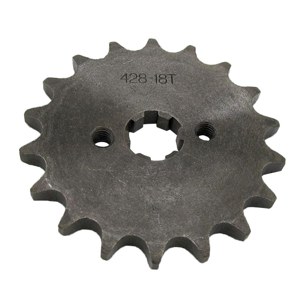 Front Sprocket 18T Teeth 17mm 428 Sprocket for 110cc 125cc 140cc