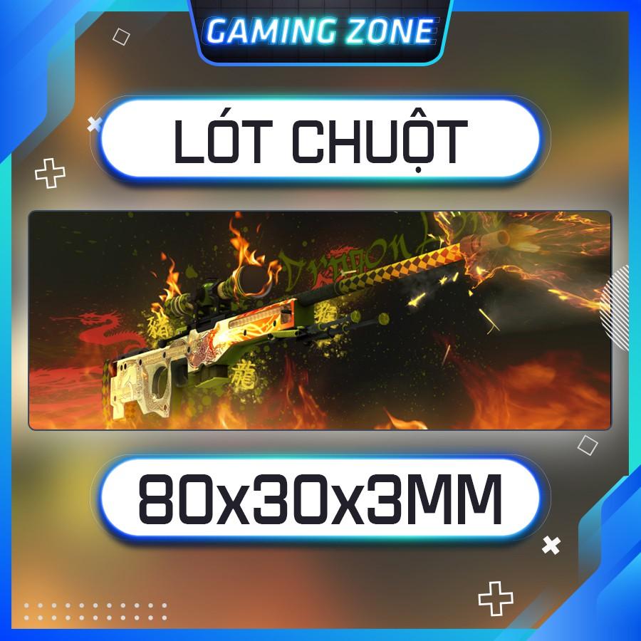 Lót chuột, bàn di chuột chơi game Dragon Lore chống trượt siêu bền siêu đẹp