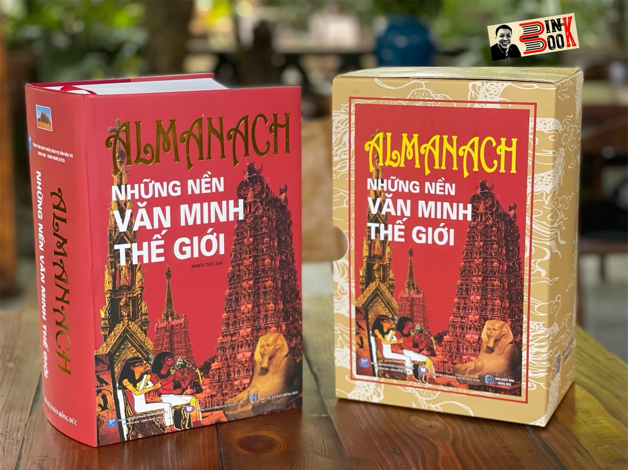 (Tái bản – bìa cứng) ALMANACH – NHỮNG NỀN VĂN MINH THẾ GIỚI  - Nhiều Tác Giả - Tân Việt