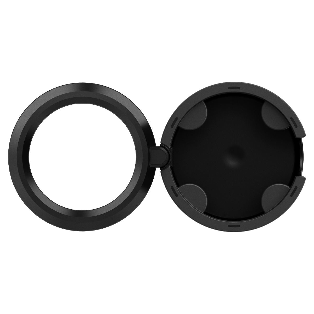 Phụ Kiện Để Ly Trên Xe Hơi Spigen Hydrohub Cup Holder Black CH100 - Hàng Chính Hãng