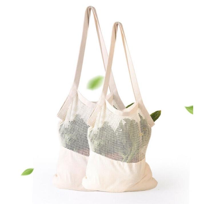 1PC 2019 New Mesh Net Turtle Bag String Shopping Bag Reusable Fruit Storage Handbag Totes Women Shopping Mesh Bag Shopper Bag