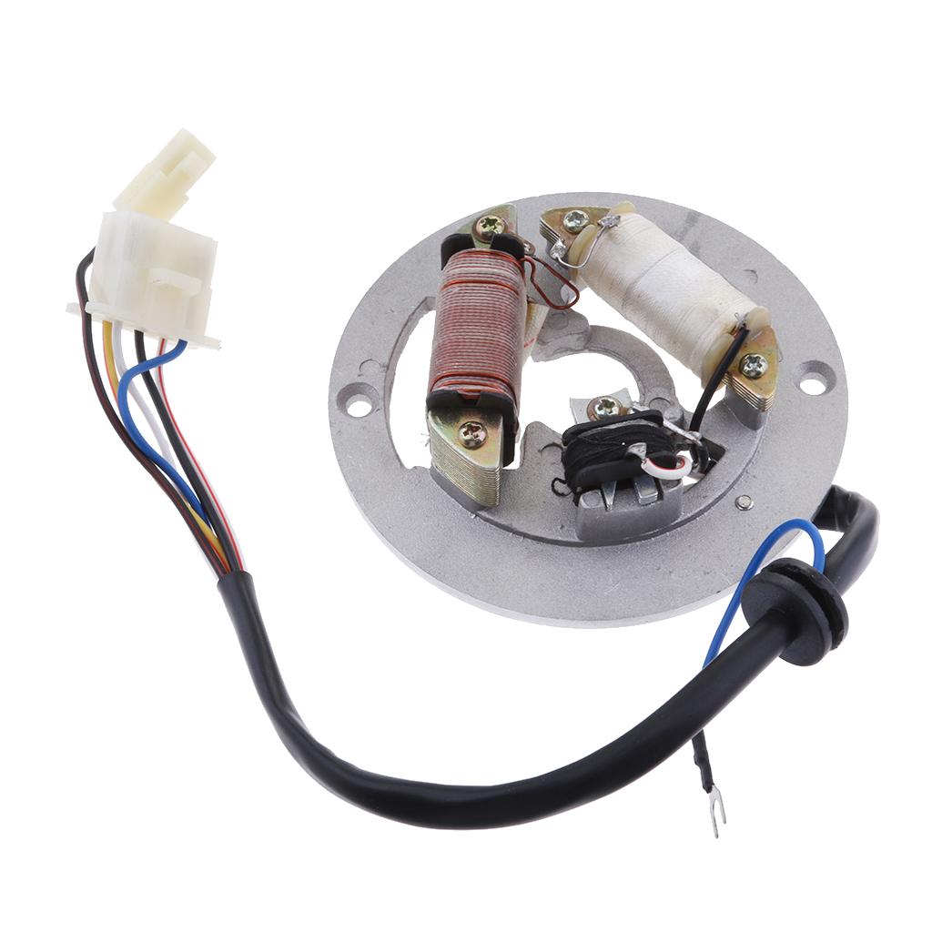 Motorcycle Engine Ignition Coil Magneto Stator Fit for Yamaha PEEWEE PW80