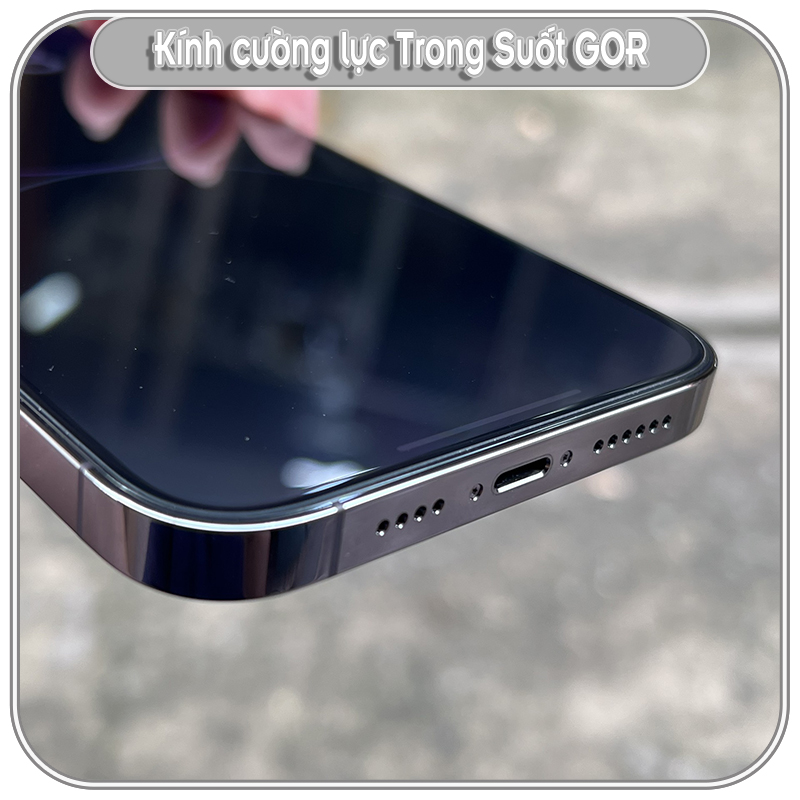 Bộ 2 miếng kính cường lực Gor cho các dòng máy iPhone 14 Pro Max / 14 Plus / 14 Pro / 14 / 13 Pro Max / 13 Pro / 13 / 12 Pro Max / 12 Pro / 12 / 12 Mini / 11 Pro Max / 11 Pro / 11 / Xs Max / X - Xs / XR / 7 Plus - 8 Plus - Hàng Nhập Khẩu