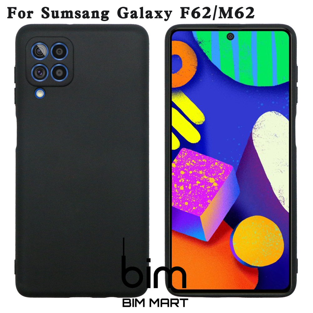 Ốp lưng dành cho Samsung Galaxy M62 silicon dẻo màu đen bảo vệ camera chống sốc cao cấp