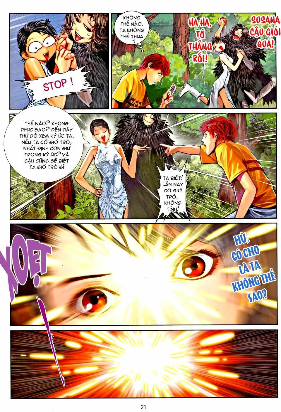 thần chi lĩnh vực chapter 21 21