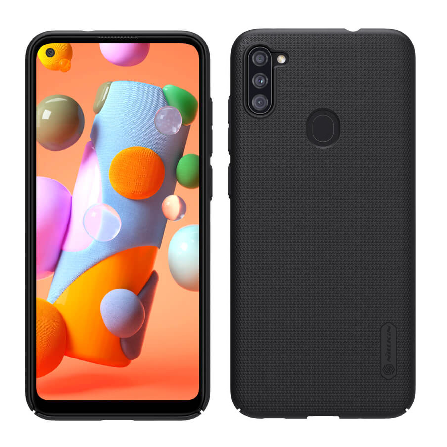 Ốp Lưng Sần chống sốc cho Samsung Galaxy A11 hiệu Nillkin Super Frosted Shield - Hàng nhập khẩu