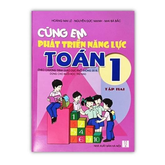 Sách - Combo Cùng Em Phát Triển Năng Lực Toán 1 - Tập 1 + 2 (H.Anh)