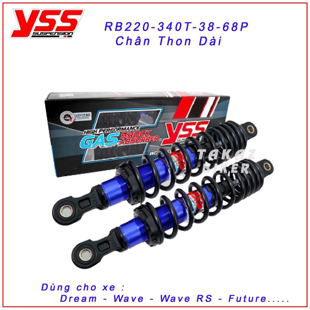 Phuộc YSS Dr, Wave, RS, Future, Axelo, Viva, Thái Lan Màu Xanh Đen