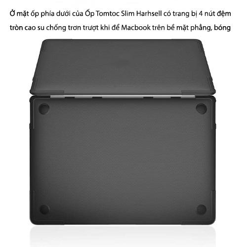 [HÀNG CHÍNH HÃNG] ỐP CAO CẤP CHỐNG SỐC TOMTOC (USA) HARDSHELL SLIM FOR MACBOOK AIR 13″ M1 2021