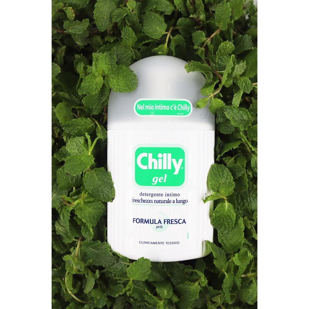 Combo 3 chai Dung dịch vệ sinh phụ nữ Chilly Gel - Se se lạnh, bùng tươi mát - số 1 tại Italy - (200ml/chai)