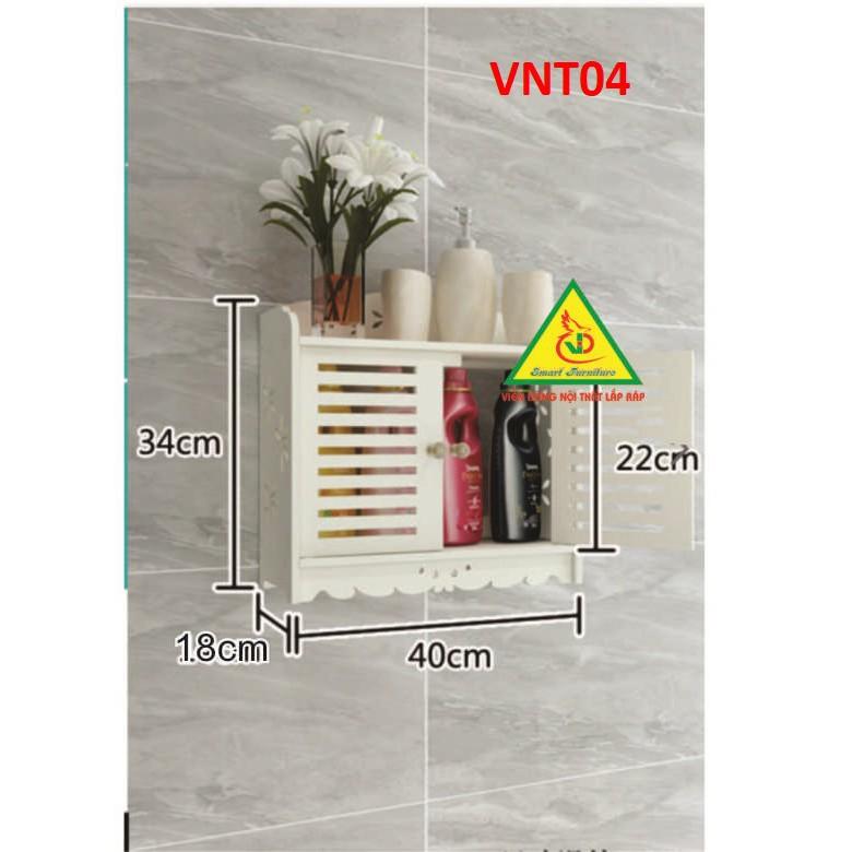 TỦ NHÀ TẮM CHỐNG THẤM NƯỚC VNT04 - NỘI THẤT LẮP RÁP