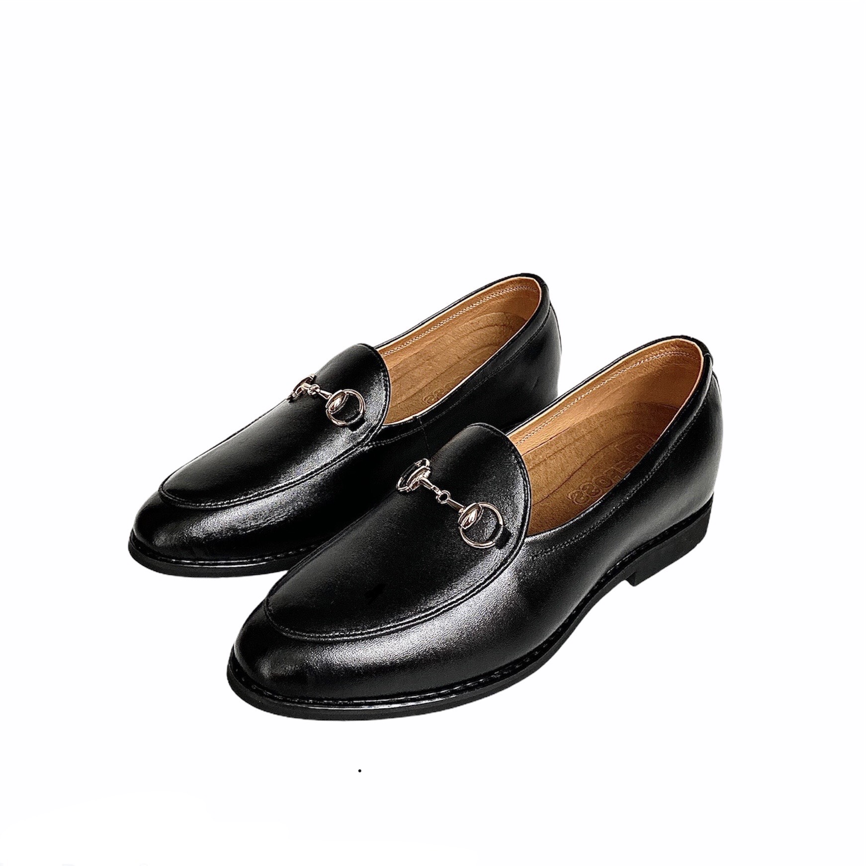 Giày Loafer nam Giày lười nam tăng chiều cao da bò thật HT511TC Size 38 - 43