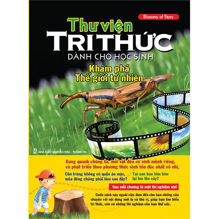 Sách: Thư Viện Tri Thức Dành Cho Học Sinh - Khám Phá Thế Giới Tự Nhiên
