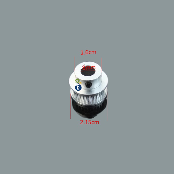 Buly, Puly, Pulley Trục 8mm - 30 Răng, sử dụng với dây đai 2GT-6mm
