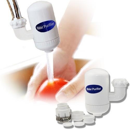 Lọc nước tại vòi - Lọc nước 4 tầng tiện dụng