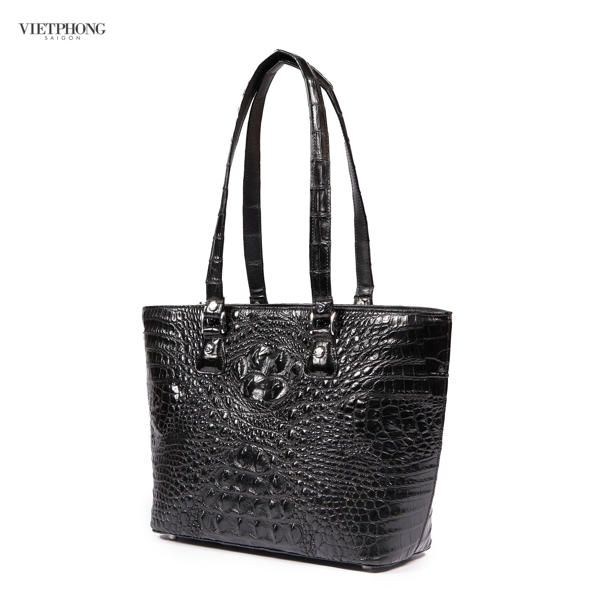 Túi xách da cá sấu nữ VIETPHONG Shopping Bag S053