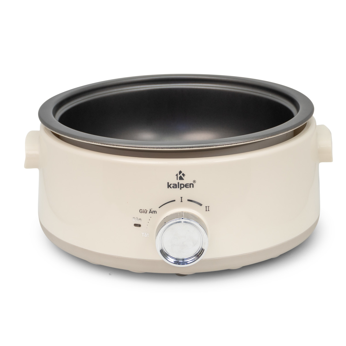 Nồi lẩu điện đa năng Kalpen 5L công suất 1800W, khay lẩu tháo rời, bảo hành 24 tháng - Hàng chính hãng