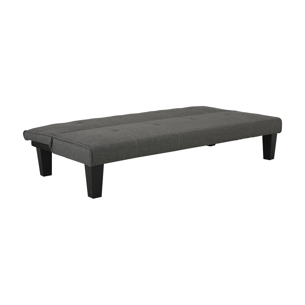 Ghế sofa giường đa năng DAY DREAM khung gỗ, đệm bọc vải XÁM ĐẬM, tựa lưng ngả 3 cấp độ | Index Living Mall - Phân phối độc quyền tại Việt Nam