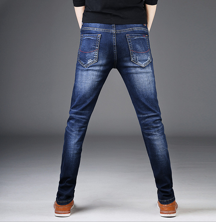 Quần jeans Nam Titishop QJ275 Wax Co giãn