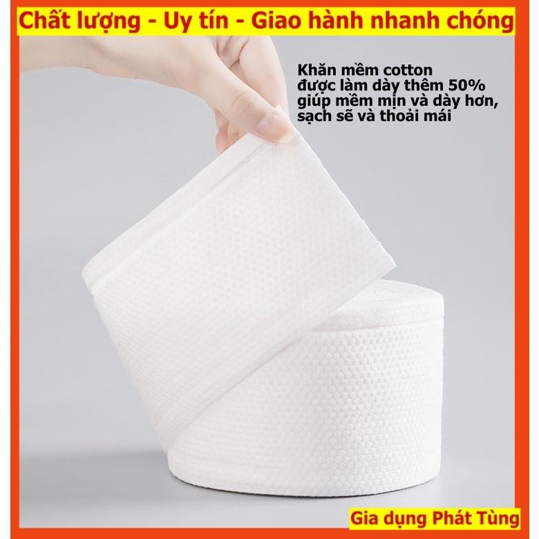 Khăn Giấy Lau Mặt Đa Năng ANIMERRY - Khăn Cotton Khô Tẩy Trang - Khăn Mặt Spa 100% Bông Tự Nhiên Dùng 1 Lần