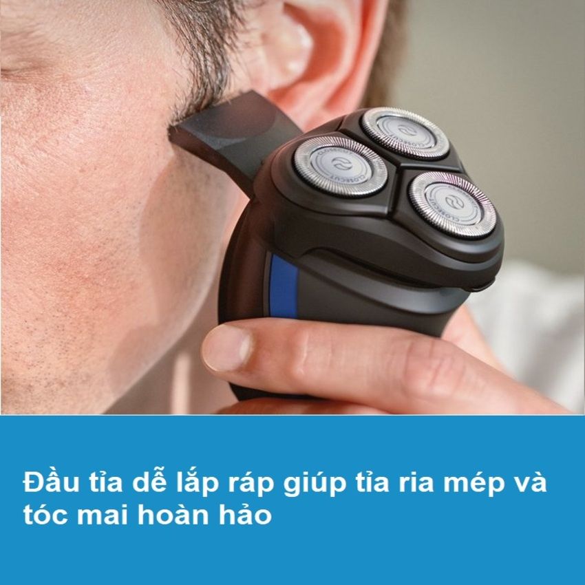 Máy cạo râu khô và ướt Philips S1560/81 Norelco Shaver 2100 - Hàng Chính Hãng
