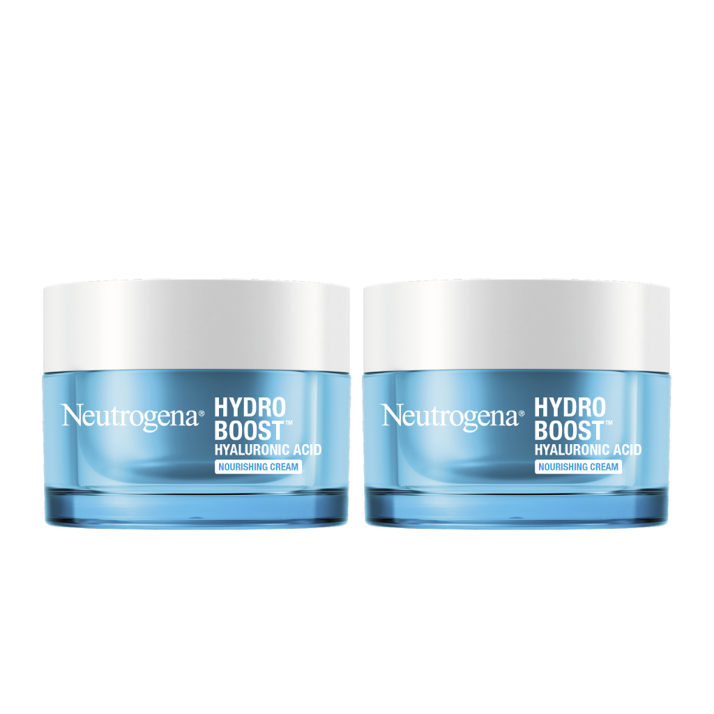 Bộ 2 Kem dưỡng ẩm cấp nước cho da khô Neutrogena Hydro Boost Hyaluronic Acid Nourishing Cream 50gx2