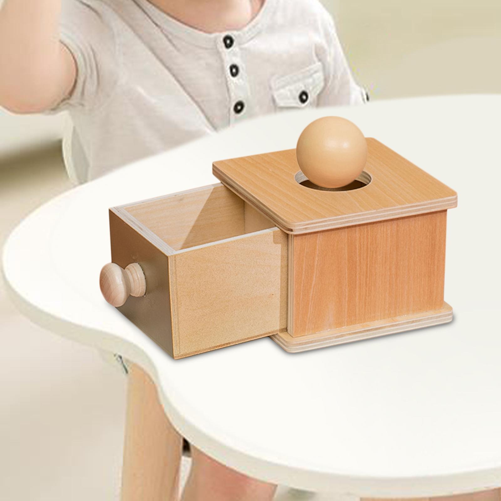 Montessori Box Developmental Toy for Infant Boys Girls Xmas Gifts