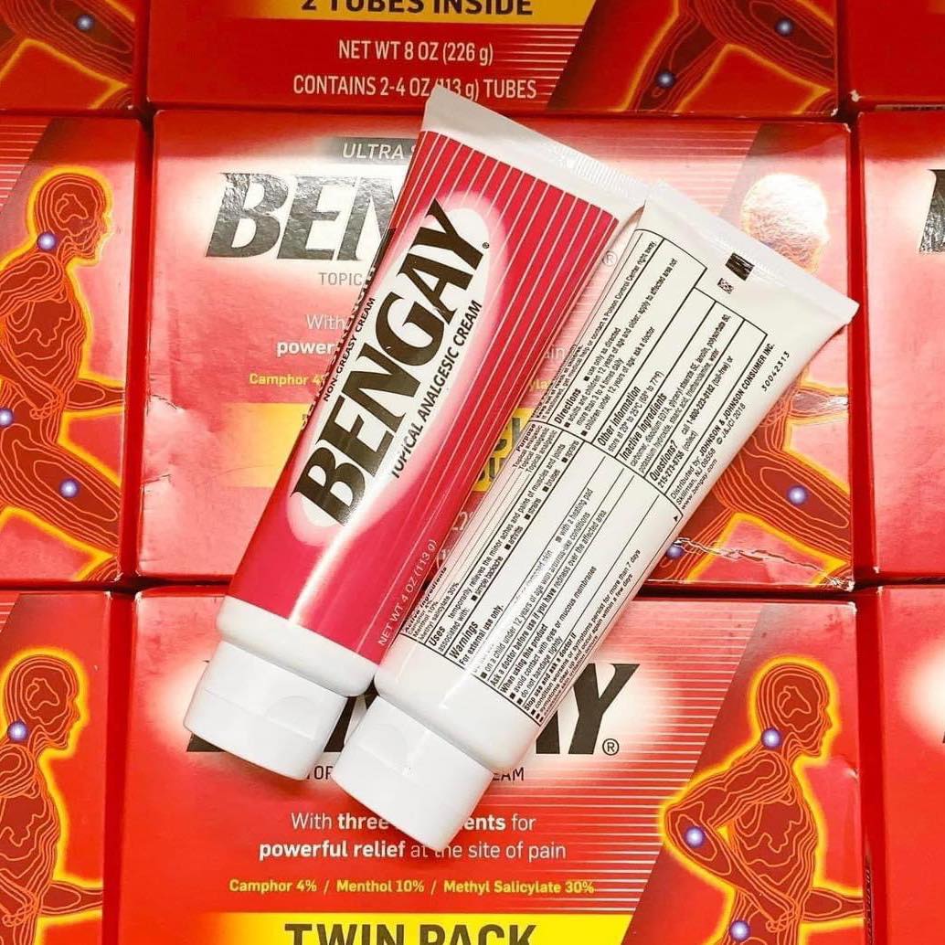 Dầu nóng Bengay Ultra Strength - Mỹ ( 1 tuýp ) ( không xuất hóa đơn đỏ )