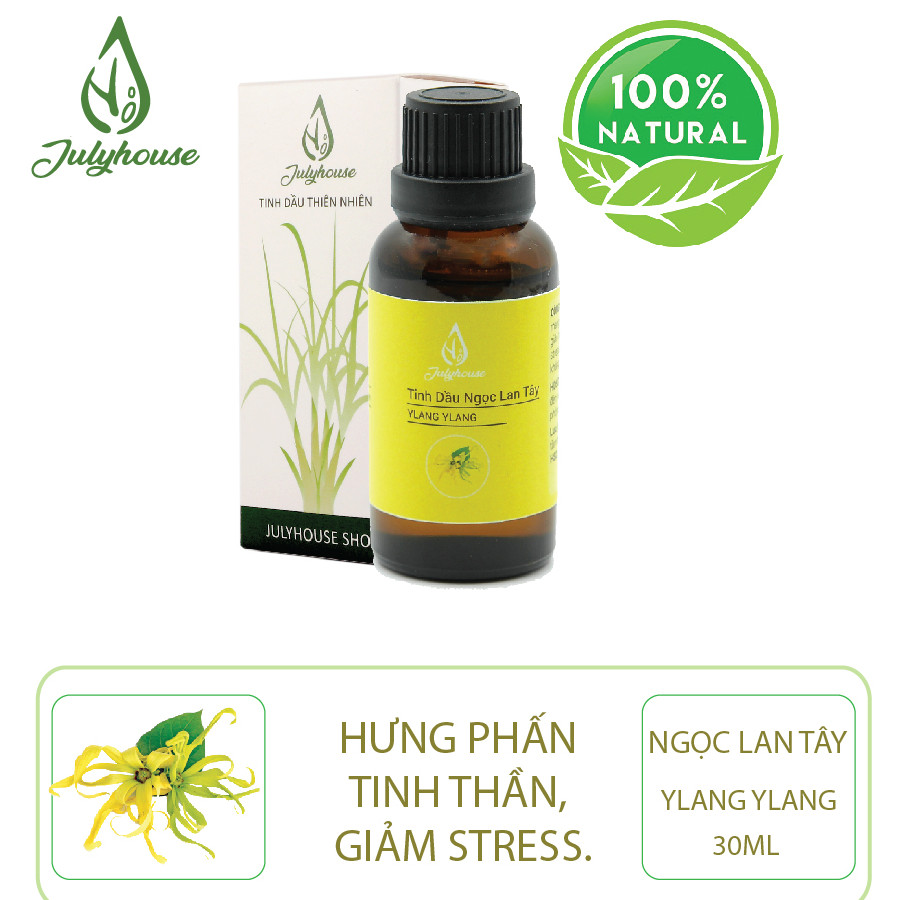 Tinh dầu Ngọc Lan Tây thơm phòng Julyhouse 30ml. Tặng Vỏ khuếch tán