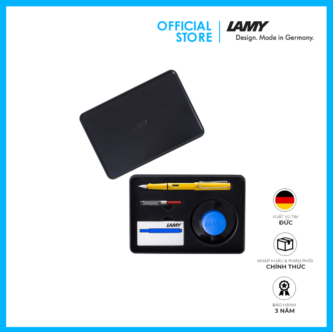 Bộ Lamy Safari Gift Set Combo 4 In 1 (Yellow) - GS0911