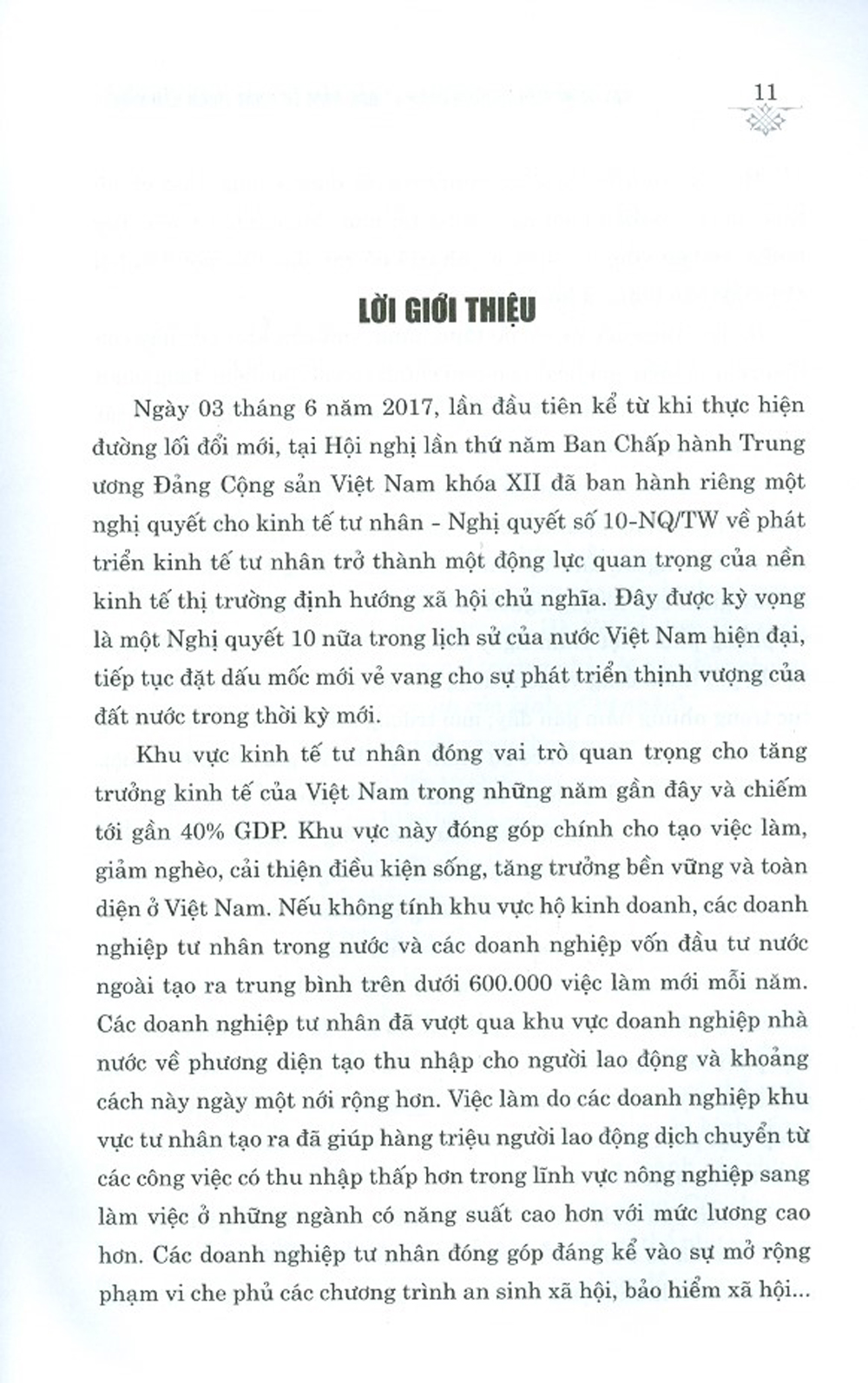 Xây Dựng Môi Trường Pháp Lý Bảo Đảm Sự Phát Triển Bền Vững Và Lành Mạnh Của Kinh Tế Tư Nhân